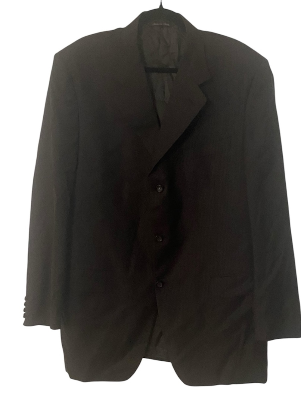 Canali Wool Blazer Exclusive Collection Mark Shale Super 150s Italy 56L